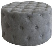 Pouf per interni Wilma grigio x 60 x H 42 cm