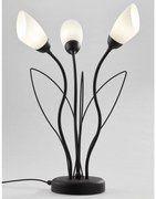 Jupiter 2065 - Lampada da tavolo GLORIOSA 3xG9/14W/230V nera