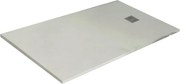 Piatto doccia in resina Strato bianco L 140 x L 80 x H 2.8 cm effetto pietra