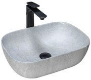 Lavabo da appoggio Rea Livia Grey