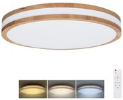 Solight WO8007 - Lampada LED dimmerabile WOODY LED/48W/230V 3000-6500K Ø 38 cm +