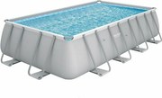 Piscina base struttura e liner rettangolare Power Steel iseo 488x244x122 cm