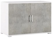 Mobile Multiuso L 90 x H 66 x P 45 cm grigio cemento