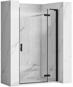 Porta doccia Rea Hugo 80 Black
