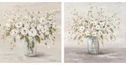 Quadro DKD Home Decor 90 x 2,4 x 90 cm Vaso Shabby Chic (2 Unità)