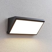 Applique da esterni a LED Abby Lindby, Nero, Plastica, Moderno, Applique LED da esterni