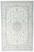 Nain Tappeto persiano 210x320 Beige (Iran) Annodato A Mano