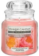 Coral Peony, candela in giara media Yankee Candle