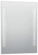 Specchio con illuminazione integrata bagno rettangolare Hollywood SENSEA L 60 x H 80 x P 2.5 cm