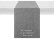 Runner 45x140 cm con scritta Quotes