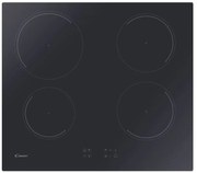 Candy CITT642C/E1 Piano Cottura Induzione 4 Fornelli 60cm da Incasso Nero