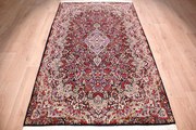 Kerman Tappeto 130x220 (Iran) Annodato A Mano