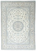 Nain Tappeto 350x250 Beige (Iran) Annodato A Mano