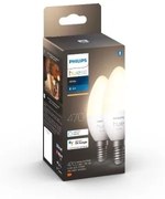 HUE WHITE 2 X LAMPADINE E14 5.5W