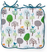 Cuscino di seduta 34x36 cm Forest Birds - Cooksmart ®