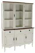 Stand Espositore DKD Home Decor S3022418 Cristallo Marrone Bianco (141,5 x 44 x 199 cm)