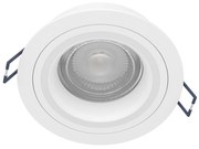 Faretto Ad Incasso Moderno Carosso Z Alluminio Bianco Led Integrato 4,7W