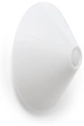 HAY - Ono Flush Mount Applique da Parete/Plafoniera Ø350 IP44 Bianco Opale Hay