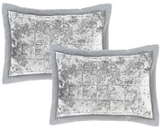 Federe per cuscino in set in velluto 2 pz 75x50 cm Crushed Velvet – Catherine Lansfield