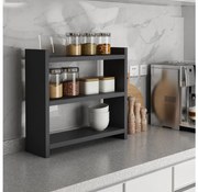 Scaffale da cucina COSMIC 44x10 cm antracite