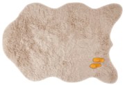 Ecopelliccia beige Montone, 180 x 270 cm - Tiseco Home Studio
