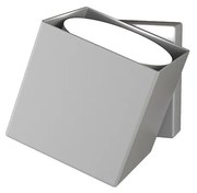 Applique Moderna Rotation Metallo Grigio 1 Luce Gx53