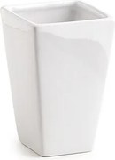 Gedy Karima Portaspazzolini Bianco In Ceramica