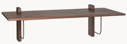 Scrivania da parete in legno di quercia Corbel
