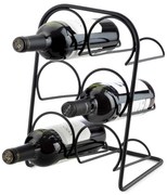 Portabottiglie in metallo per 6 bottiglie - Compactor