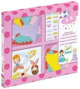 Gioco con adesivi - amiamo le principesse