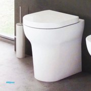 Ceramica Cielo "Jo" Wc Terra Filomuro Bianco Lucido Senza Brida