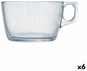 Tazza Luminarc Stripy Grande Trasparente Vetro (500 ml) (6 Unità)