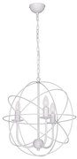 Lampadario GLOBE 3 3xE14/60W bianco