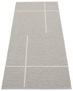 Passatoia da interno/esterno grigio chiaro/color crema 70x180 cm Fred Linen – Pappelina