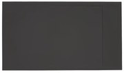 Piatto doccia SENSEA in resina Neo nero L 70 x L 100 x H 3 cm opaco effetto pietra