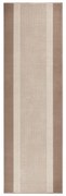 Runner beige-marrone , 80 x 300 cm Basic - Hanse Home
