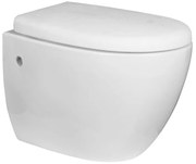 Vaso WC sospeso AZZURRA dinasty, sedile escluso P 50 x L 36 x H 31 cm bianco