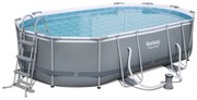 Piscina fuori terra ovale 488x305x107 cm con pompa Bestway 56448