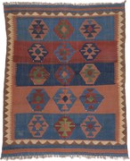Kilim Tappeto orientale 200x170 (Indian) Tessuto A Mano