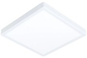 Plafoneira Contemporanea Da Esterno Argolis-Z Led Alluminio Bianco