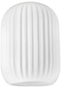 Vetro di ricambio per lampadario HARMA E27 21x14 cm bianco