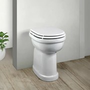Wc per anziani H49 cm con scarico a pavimento
