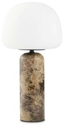 Northern - Kin Lampada da Tavolo H40 Brown Marble Northern