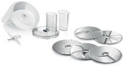 Bosch MUZ5VL1 Robot da cucina Accessorio tritatutto, Acciaio inox, Bianco e Grigio