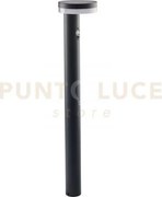 Palo led enya antracite 5w 600lm 4000k ip44 con pannello solare e s...