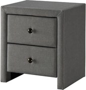 Comodino Prima2 grigio - L 48 x P 41 x H 54 cm