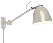 Markslöjd 108964 - Lampada da parete TILT 1xE27/60W/230V grigia