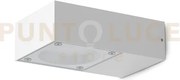 Sirio applique a parete da esterno ip65 1 luce attacco gx53 bianco