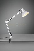 Tajo lampada a morsetto architetto colore bianco h.73,5cm 1 luce at...