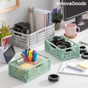 Set di 3 Scatole per Organizzazione Pieghevoli e Impilabili Boxtor InnovaGoods